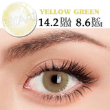 2pcs/1Pair Gray myopia Colored Contact Lenses For Eyes Aurora Europe Seriers lenses with diopters Colored lenses Yearly