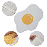 Poached Egg Shape carpet Funny Entrance Carpet Non-slip bath mat Kitchen Rug Chidren carpet modern home decoration