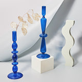 European Candle Holder Glass Candlestick Home Decoration Wedding Decoration Candle Stick Holder Nordic Home Decor