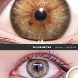 Color Contact Lenses for Eyes 2pcs TAYLOR GRAY Green Colored Lenses Beautiful Pupil Yearly Makeup Cosmetic ContactLens