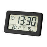 Mini LCD Digital Table Dashboard Desk Electronic Clock For Desktop Home Office Silent Desk Time Display Clock