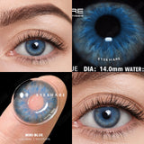 1Pair Natural Color Contact Lenses For Eyes Blue Eye Contacts Lens Yearly Beauty Colored Eyes Lenses Cosmetic Gray Lens