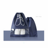 3Pcs Portable Shoes Storage Bag Travel Waterproof Drawstring Pocket Shoes Storage Bag  Closet Organizer Clothing Classified Bag