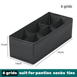 Organizer For Underwear Socks Bra Pants Scarf Tie Storage Box Jeans Clothing Organization Dividers For Drawers Clothes Organizer