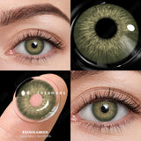 1Pair Natural Color Contact Lenses For Eyes Blue Eye Contacts Lens Yearly Beauty Colored Eyes Lenses Cosmetic Gray Lens