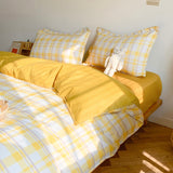 Bedding Set  2 Bedrooms Sheet Duvet Cover Linens Bedspread Euro Nordic 150 Beds for Girls King Size Luxury Pillowcase Cute Bed