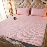 Natural Thai Latex Summer Mat Cooling Rayon Bed Mat for Summer Comfortable Breathable Cool Mat and Pillowcase Cold Folding Mats