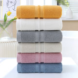 100% Cotton Bath Towels Absorbent Bathroom Home Towels Soft 2Pcs Towel Sets Kitchen Thicker Quick Dry Cloth For Cleaning