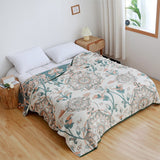 Twin Queen Size Anti Pilling Bedspread Comforter Soft Cotton Air-conditioning Throw Blankets On The Bed Summer Quilt Bed Linens