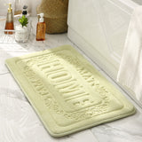 High Quality Rectangle Bath Mat Bathroom Bedroom Non-slip Mats Foam Rug Shower Carpet for Bathroom Kitchen Bedroom Rug