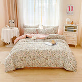 50 Thread Printing 13372 Air Jet Duvet Cover Queen King Size Comforter Cover European And Korean Style Series