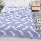 Twin Queen Size Anti Pilling Bedspread Comforter Soft Cotton Air-conditioning Throw Blankets On The Bed Summer Quilt Bed Linens