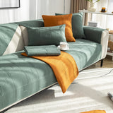 Living Room Sofa Cover Thickened Jacquard Non-Slip Cushion Cover Cotton Velvet All-Inclusive Universal Sofa Cover Back Towel