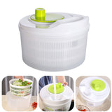 Vegetables Salad  Lettuce Leaf Vegetable Dehydrator Greens Washer Dryer Drainer Crisper Strainer For Washing Drying