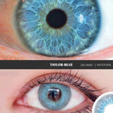 Color Contact Lenses for Eyes 2pcs TAYLOR GRAY Green Colored Lenses Beautiful Pupil Yearly Makeup Cosmetic ContactLens