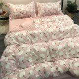 Luxury Nordic Covers for Bed...bed Sky Girl Room Duvet Cover 150*200 Bedclothes Bedding Set Duvet Cover Comforter Sets Bed Sheet