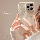 Jane non-slip wavy ins shockproof phone case for iphone 11 12 mini 14 pro max 7 8 plus 13promax x xsmax xr cute back cover shell