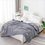 Twin Queen Size Anti Pilling Bedspread Comforter Soft Cotton Air-conditioning Throw Blankets On The Bed Summer Quilt Bed Linens