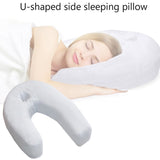 Newest U-Shaped Pillow Plus Side Sleeper Pillow U-Shaped Pillow Waist Support Pillows Hold Neck Spine Protection Sleep Buddy