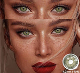 Colored Contact Lenses For Eyes 1pair Brown EyeContacts Lense Yearly Use Beauty Makeup Blue Color Contact Lenses