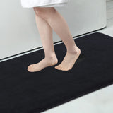 Memory Foam Bath Mat Anti-Slip Shower Carpet  Soft Foot Pad Decoration Floor Protector Absorbent Quick Dry Bathroom Rug