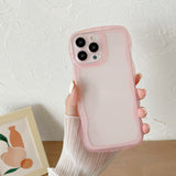 Simple Wavy Soft Shell Phone Case For iphone 14 13 12 11 Pro Max X XR XSMAX 7 8 Plus TPU Case Cover Fall prevention New products