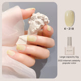 12ml Jelly Gel Nail Polish Semi Permanent Top Coat Soak Off UV LED Gel Art Nail Varnish Manicure Long Lasting Nail Gel