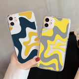 Abstract Swirl Pattern Phone Case For iPhone 11 Case iPhone 13 Pro Max 14 12 Pro Max XS Max XR 7 8 6S Plus SE 13 Mini Soft Cover