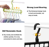 Clothes Hanger Racks,College Dorm Room Essentials,Magic Space Saving Hangers Closet Storage Organization for Wardrobe Closet