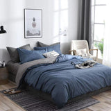 3pcs Couple Duvet Cover with Pillow Case Nordic Comforter Bedding Set Quilt Cover Queen/King Double or Single Bed