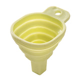 Kitchen Supplies Mini Foldable Silicone Funnel Filling Empty Bottle Portable Folding Funnels for Oil Sauce Kitchen Accessories