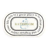 New Bath Mat Non Slip INS Style Doormat Absorbent Carpets Entrance Mats Balcony Porch Area Rugs Living Room Bathroom Mat