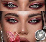 Colored Contact Lenses For Eyes 1pair Brown EyeContacts Lense Yearly Use Beauty Makeup Blue Color Contact Lenses