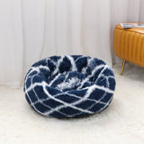 Cat Beds Super Soft Pet Dog Cat Bed Plush Full Size Washable Calm Bed Donut Bed Comfortable Sleeping Artifact Product Cat Beds