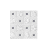 1Pcs 70cmx70cm 3D Tile Brick Wall Sticker Self-adhesive Foam Panel Wallpaper Bed Room Home Decoration Waterproof