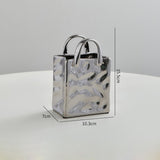 Nordic Portable Vase Ceramic Flower Vase Modern Home Decor Accessories Living Room Decoration Garden Bedroom Ornaments