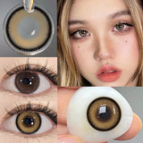 Eye Contact Lenses 2pcs/pair BUBBLE Color Contact Lens Eye Color Cosmetic Color Contact Lens Beauty Eye Makeup