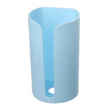 Wall Hanging Nail-Free Plastic Garbage Bag Holder Mounted Trash Bag Storage Box Cotton Pad Container For Home Kitchen Bathroom