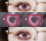 Color Contact Lenses For Eyes 2pcs Natural Colored Lens Blue Pink Beauty Contact Lenses Eye Yearly Cosmetic Color Lens