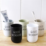 Portable Toothbrush Washing Mouth Cups Plastic Home Hotel Tooth Brush Holder Bathroom Accessories Mouthwash Storage Cups 300ml