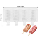 Silicone Ice Cream Mold DIY Chocolate Dessert Popsicle Moulds Tray Ice Cube Maker Homemade Tools Summer Party Supplies