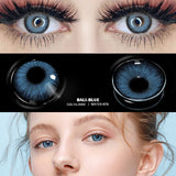 Natural Color Lens Eyes 2pcs Yearly Color Contact Lenses For Eyes Beauty Cosmetic Color Lens Eyes