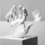 Artistic Hand Statue Abstract Home Decoration Accessories Art Sculpture Nordic Figurine Modern Minimalism Bookcase Room Mesa