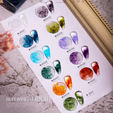 Gradient Transparent Blossom Quick-drying Nail Watercolor Liquid Marble Art Ink Smoke Bubble Blooming Gel Polish for Nail Salons