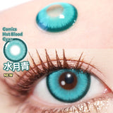 2pcs Halloween Colorful Contact Lenses Anime Cosplay Eye Lenses multicolored lenses Lenses White Black Red Lenses