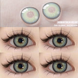 Color Contact Lenses for Eyes Natural 2pcs Blue Brown Colored Lenses Eyes Yearly Beautiful Pupil Color Contact Lenses
