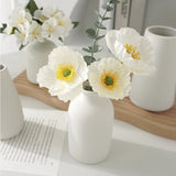 Ceramic Vase Plain Embryo Nordic Handicrafts Desk Decoration Home Decoration Dried Flowers Small Flower Inserts