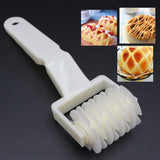 Baking Netting Knife Cutter Pastry Plastic  Pie Pizza Cutting Tools Embossing Dough Roller Lattice Cutter Craft Small Size