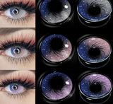 Natural Color Lens Eyes 2pcs Color Contact Lenses for Eye Beauty Contact Lenses Eye Yearly Cosmetic Color Circle Lenses