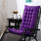 Solid Color Cushion Soft Comfortable Office Chair Seat Cushions Reclining Chair Cushion Long Cushion Various Sizes Are Available